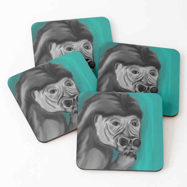 Item preview, Shhh.. monkey designed and sold by Antiope33.