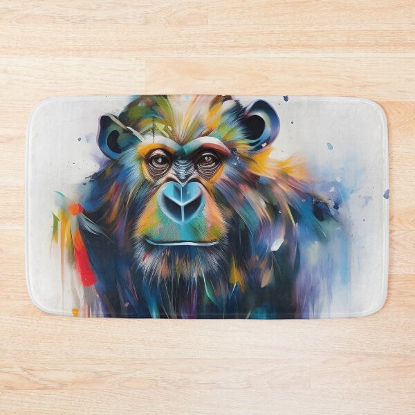 Item preview, Ice Monkey Portrait 39 designed and sold by mrbribe.
