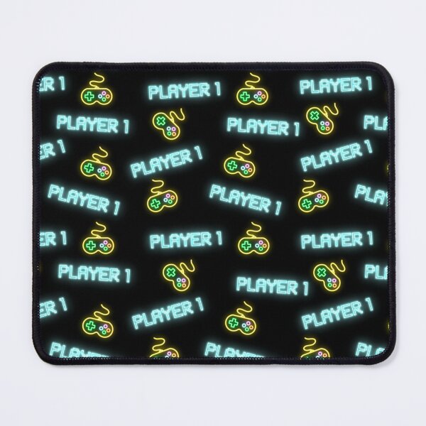 Item preview, Retro Neon Player 1 designed and sold by Lenninator.