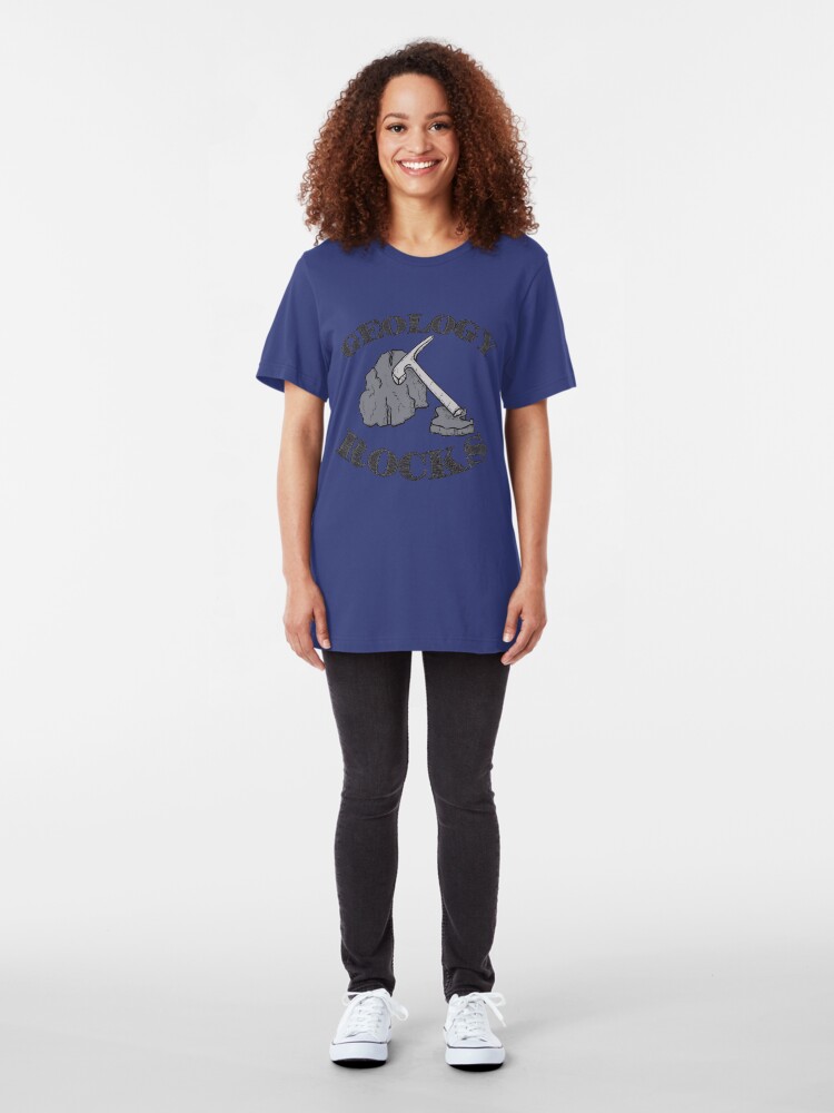Alternative Ansicht von Geology Rocks Nerd Pun - Funny Geologist Humour Gift Slim Fit T-Shirt