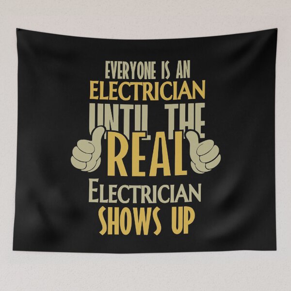 Item preview, The Real Electrician Gift designed and sold by funnyguy.