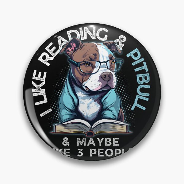 Item preview, I Like Reading and Pitbull and Maybe Like Three People designed and sold by cutefashion.