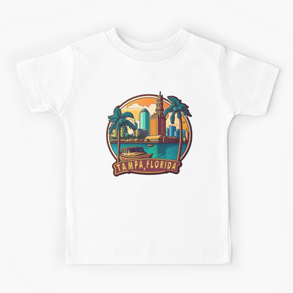 Gasparilla shirt-Tampa Treasure map kids shirt – hopcloth