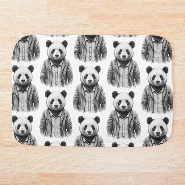 Item preview, Smart Panda usa traje y corbata Human Style Delivery panda theme designed and sold by MaxEXP.