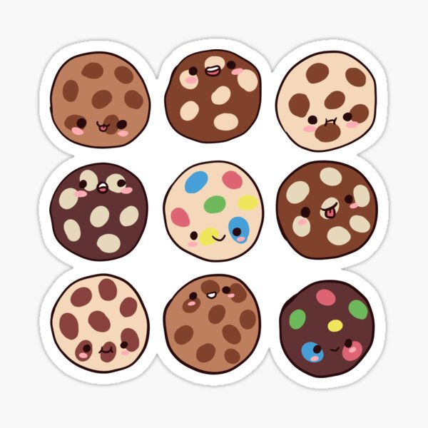 Item preview, Adorable chocolate chips cookies pattern  designed and sold by Yarafantasyart.