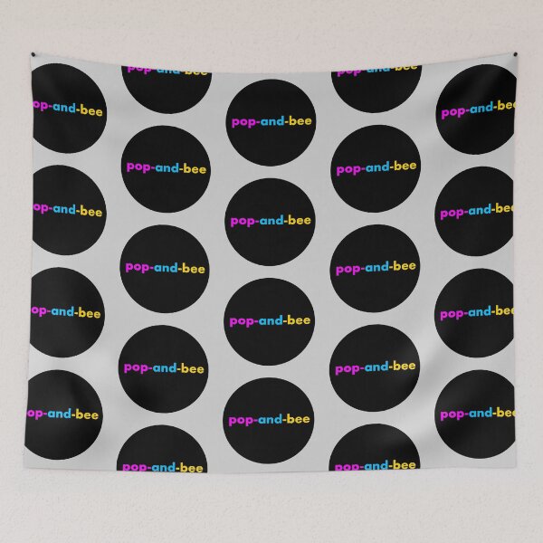 Item preview, pop-and-bee (logo) original design designed and sold by pop-and-bee.