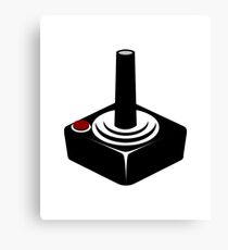 Retro Video Game Controller Joystick Canvas Print