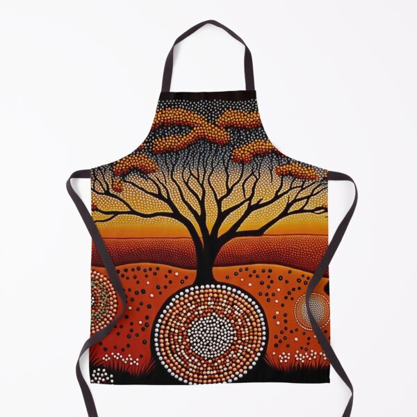 Item preview, Native Australian, Aborigian dot painting designed and sold by SvarunPogani.