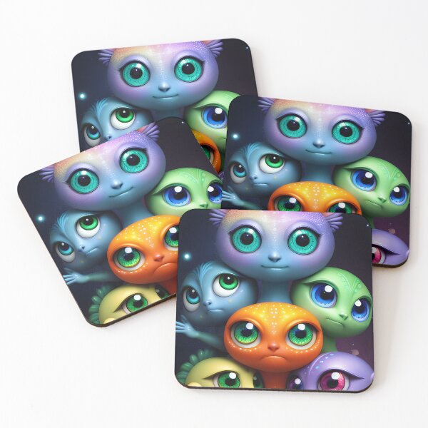 Item preview, Cute Rainbow Creature Friends Detailed designed and sold by VersoShopping.