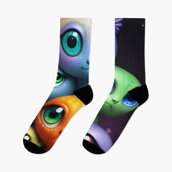 Artikelvorschau, Cute Rainbow Creature Friends Detailed entworfen und verkauft von VersoShopping.