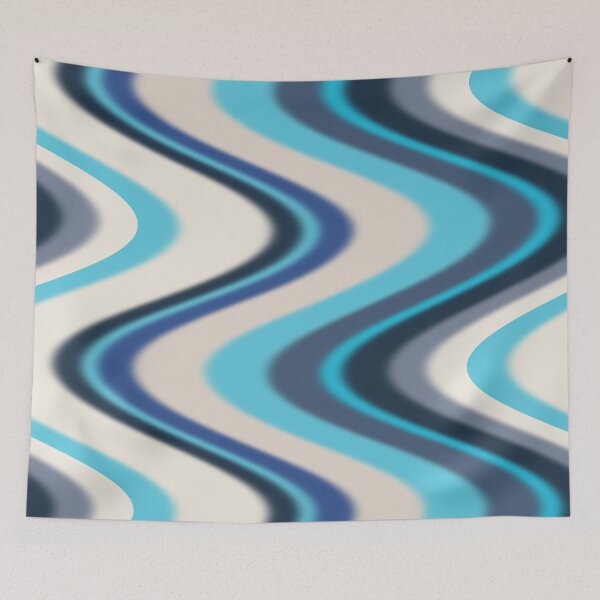 Item preview, Blue waves designed and sold by Ittele.