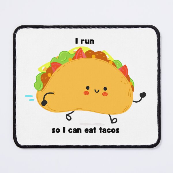 Item preview, Run For Tacos Funny designed and sold by Way Cool Tees.
