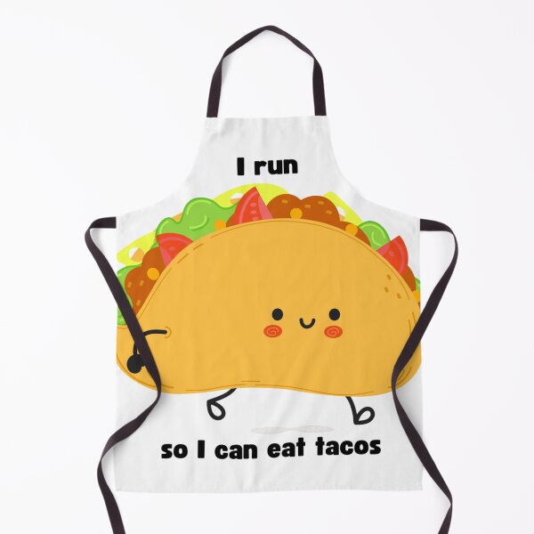 Item preview, Run For Tacos Funny designed and sold by Way Cool Tees.
