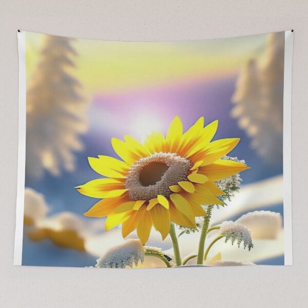 Item preview, Sunflower in the Snow designed and sold by NengShop.
