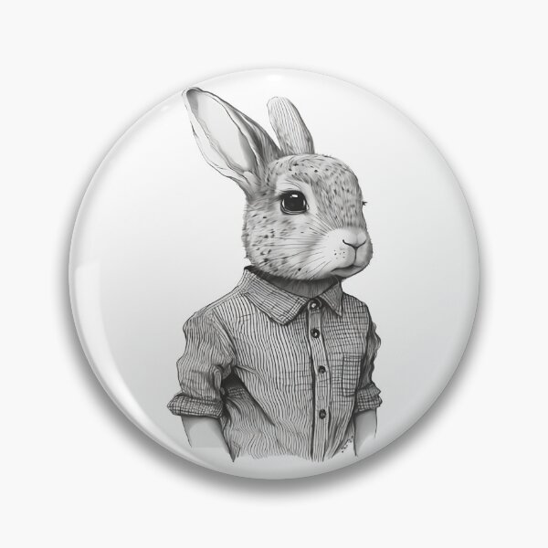 Aperçu de l'œuvre Smart Rabbit porter chemise Rabbit Human Style créée et vendue par MaxEXP.