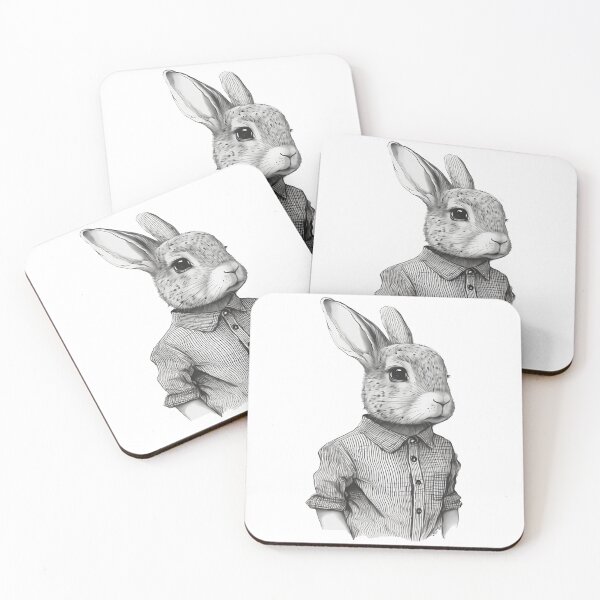 Item preview, Smart Rabbit wear shirt Rabbit Human Style designed and sold by MaxEXP.
