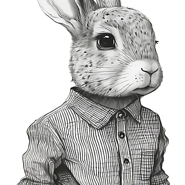 Vorschaubild zum Design Smart Rabbit Wear Shirt Rabbit Human Style von MaxEXP