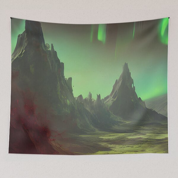 Item preview, Ruined Alien Planet Fantasy  designed and sold by VersoShopping.