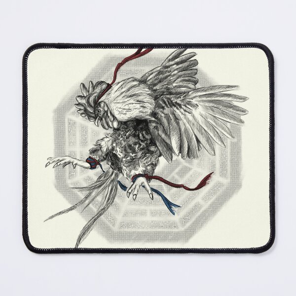Item preview, Kung Fu Chicken Black and White designed and sold by Greydn.