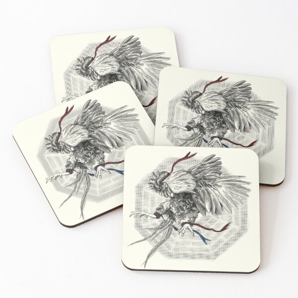 Item preview, Kung Fu Chicken Black and White designed and sold by Greydn.