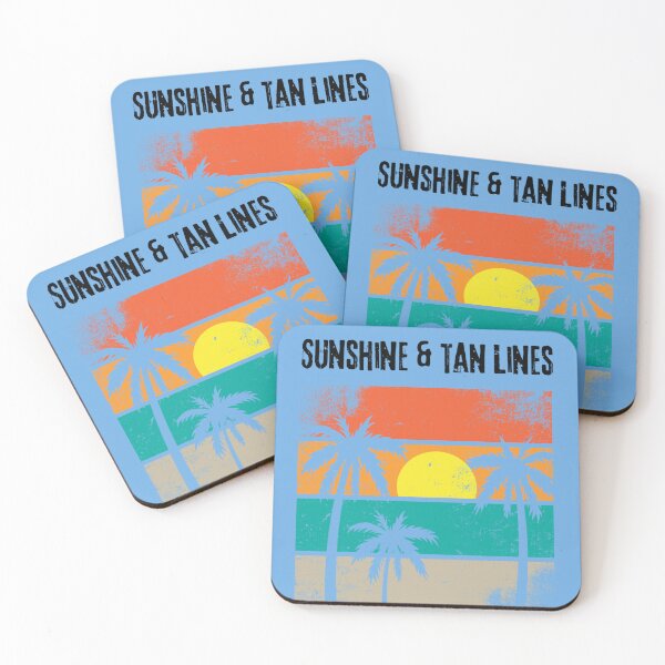 Item preview, Sunshine and Tan Line designed and sold by Way Cool Tees.