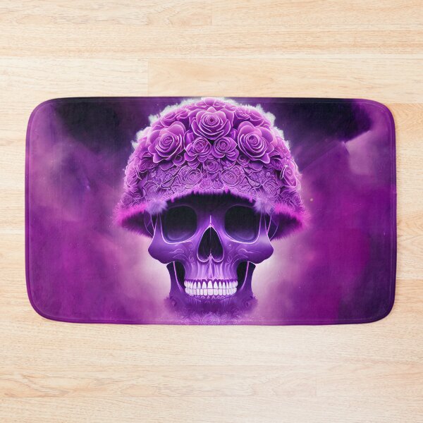 Item preview, Fantasy Purple Skull and Roses designed and sold by Blok45.