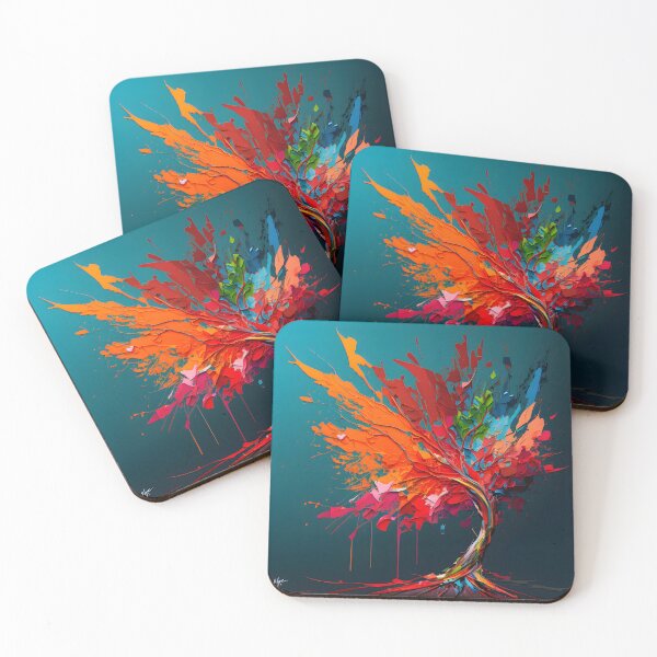 Item preview, Tree of Life - Abstract Paint designed and sold by AgitProPrints.