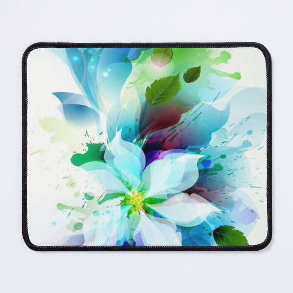Item preview, Blue Flower Abstract Art designed and sold by NengShop.