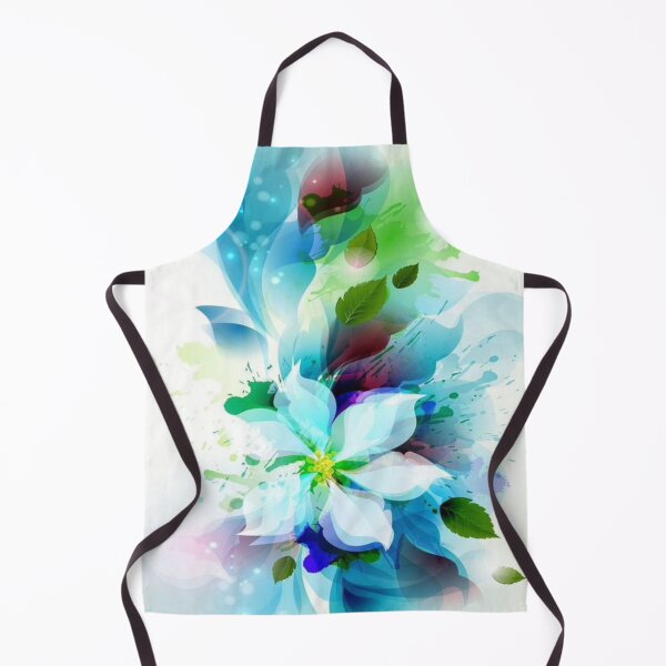 Item preview, Blue Flower Abstract Art designed and sold by NengShop.