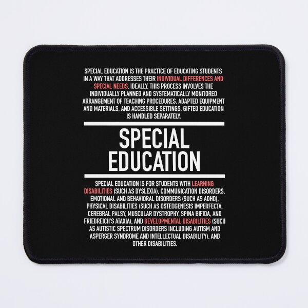 Item preview, Special Education Definition designed and sold by HiddenVerb.