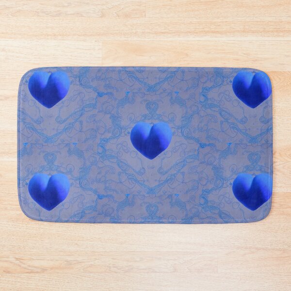 Item preview, Blue Graphic Heart designed and sold by Digiheart.