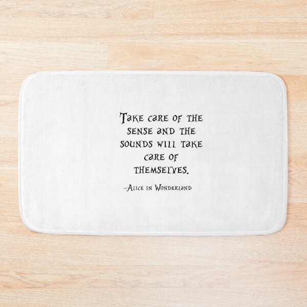 Item preview, Take care of the sense - Alice in Wonderland designed and sold by peggieprints.
