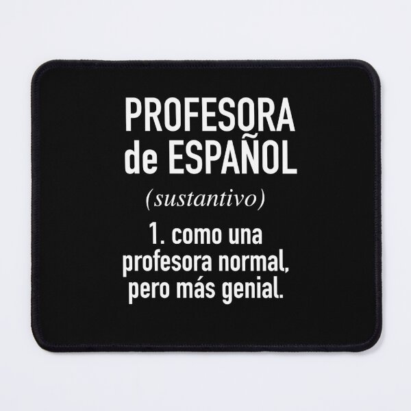 Item preview, Spanish Teacher (Female) - in Spanish Language designed and sold by HiddenVerb.