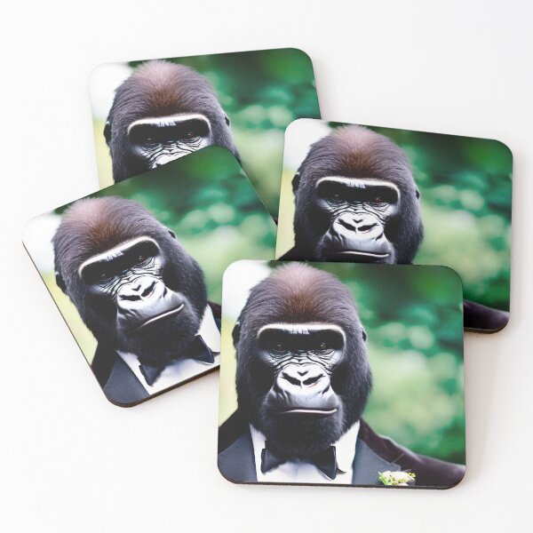 Item preview, Professional monkeys, chimps and primates in suits or clothes 38 designed and sold by hendrikspix.