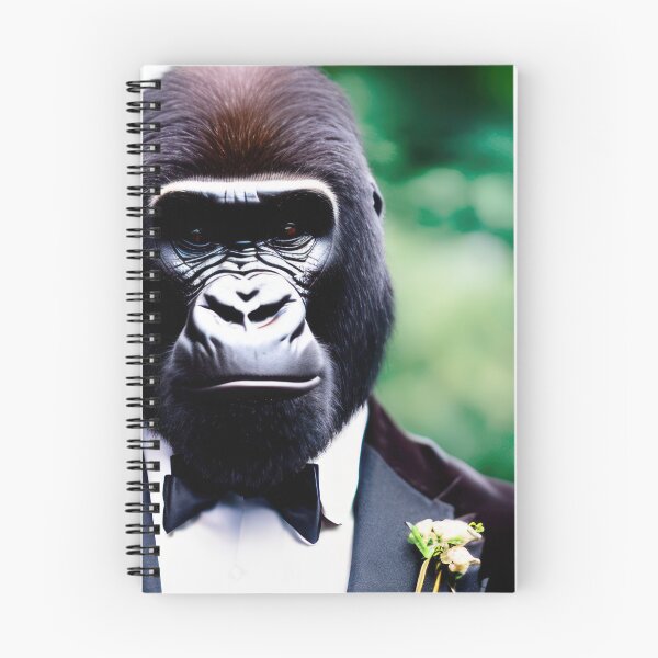 Item preview, Professional monkeys, chimps and primates in suits or clothes 38 designed and sold by hendrikspix.