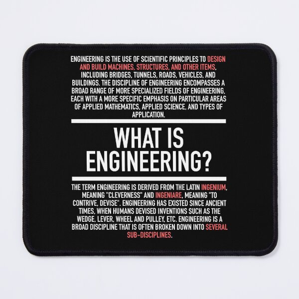 Item preview, Engineering Defined - Engineer designed and sold by HiddenVerb.