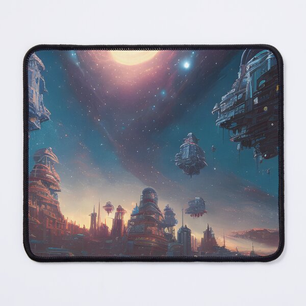 Item preview, Floating City Fantasy landscape designed and sold by VersoShopping.