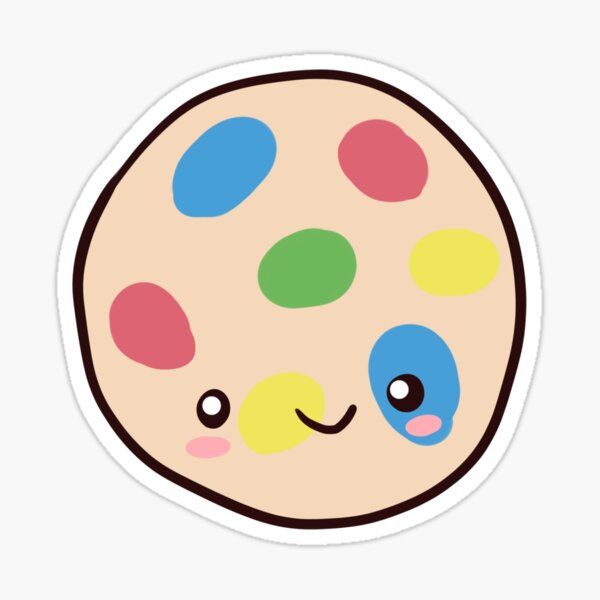 Item preview, Kawaii chocolate chip cookie designed and sold by Yarafantasyart.