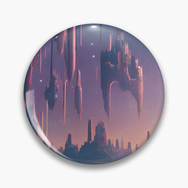 Item preview, Floating City Fantasy landscape designed and sold by VersoShopping.