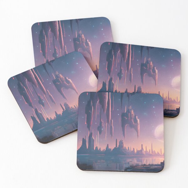 Item preview, Floating City Fantasy landscape designed and sold by VersoShopping.