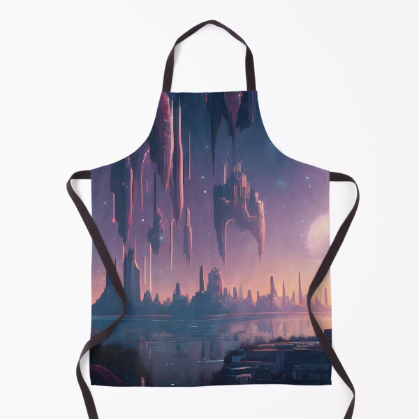 Item preview, Floating City Fantasy landscape designed and sold by VersoShopping.