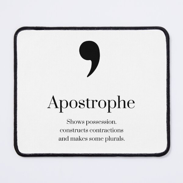 Item preview, Apostrophe. designed and sold by ByNiran.