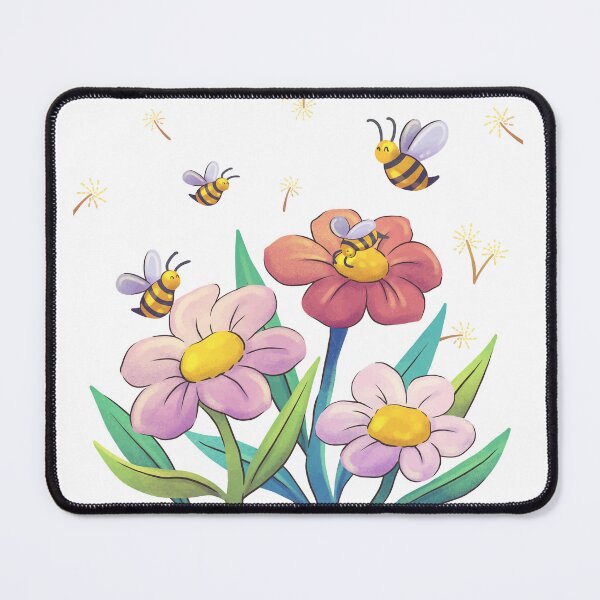 Item preview, Honey bee protection with cute bee happy  designed and sold by BasmaAtef.