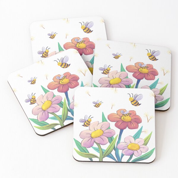 Item preview, Honey bee protection with cute bee happy  designed and sold by BasmaAtef.