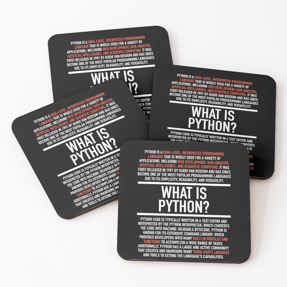 Item preview, Coasters (Set of 4) designed and sold by HiddenVerb.