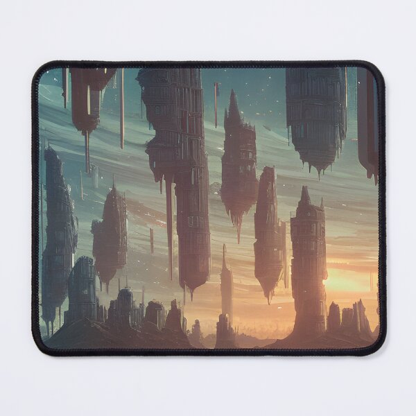 Item preview, Floating City Fantasy landscape designed and sold by VersoShopping.