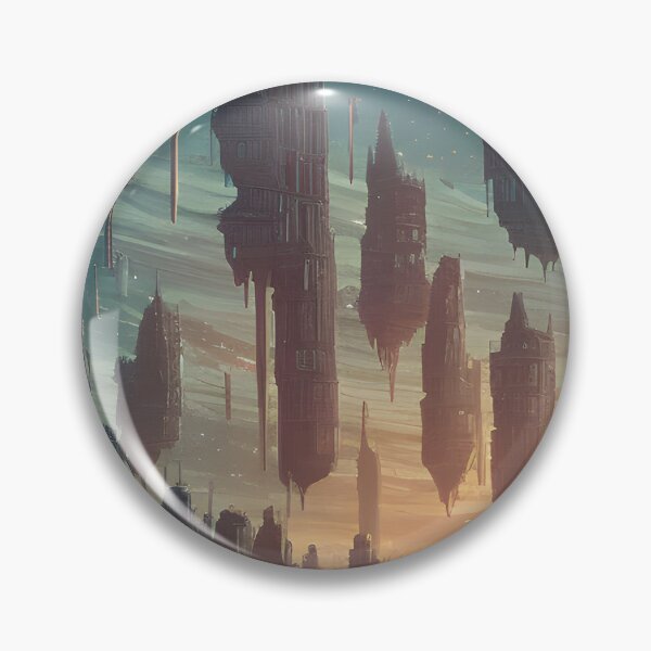 Item preview, Floating City Fantasy landscape designed and sold by VersoShopping.