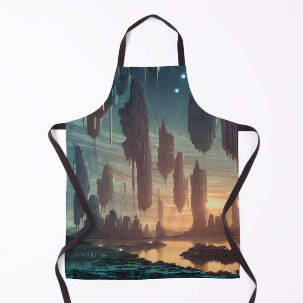 Item preview, Floating City Fantasy landscape designed and sold by VersoShopping.