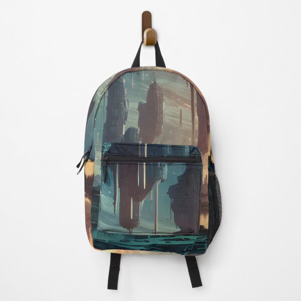 Item preview, Floating City Fantasy landscape designed and sold by VersoShopping.