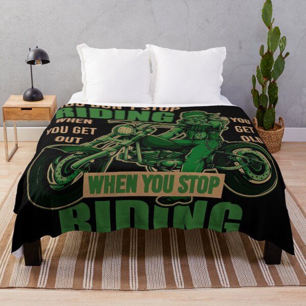 Item preview, Riding When You Stop Riding designed and sold by potchidesigns.